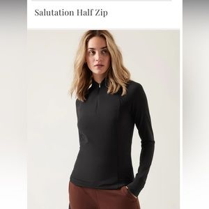 Salutation Half Zip